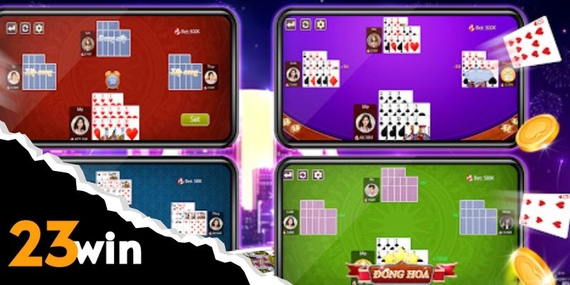 Rủ bạn bè tham gia ngay để binh những tay bài cực đẹp